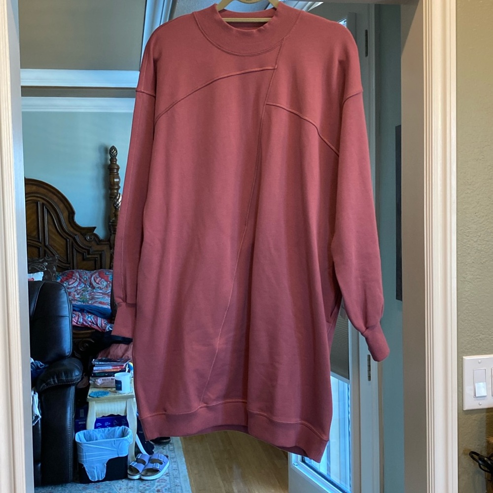 Brand new with tags Lululemon sweatshirt dress in small